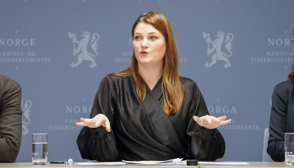 Næringsministeren: USA sin toll mot Noreg er på 16 prosent