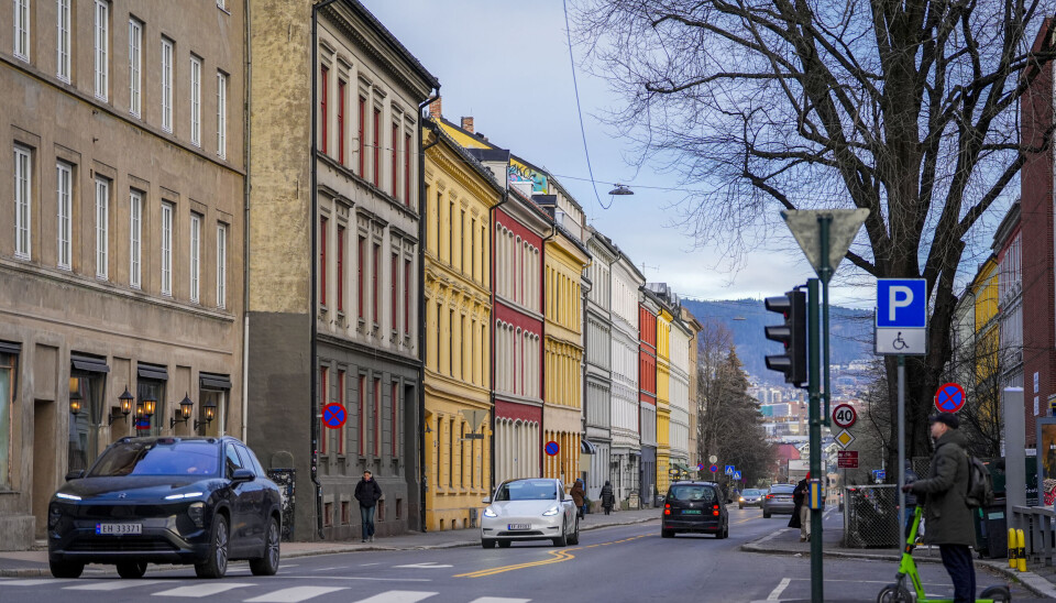 Forskarane foreslår å stimulera til auka bygging av utleigebustader, og dessutan betre låneordningar til kommunale bustader. Her frå Waldemar Thranes gate i Oslo. Foto: Lise Åserud/NTB/NPK.