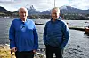 Rune Kjørvik og Leiv Arne Austrheim på Øyrane.