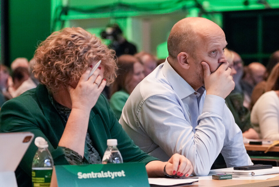 Nei-sida er på kraftig retrett i ny EU-måling. Tala bekymrar Senterpartileiar Trygve Slagsvold Vedum. Foto: Jan Kåre Ness/NTB/NPK.
