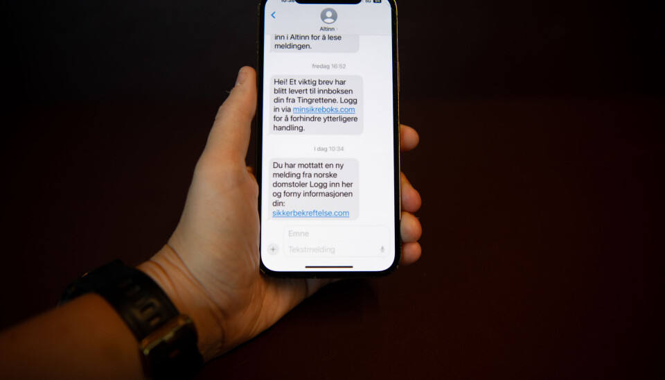 Svindlarar kan ofte gi seg ut for å vera offentlege etatar, seier fagleiar i Telenor. Illustrasjonsfoto: Annika Byrde/NTB/NPK.