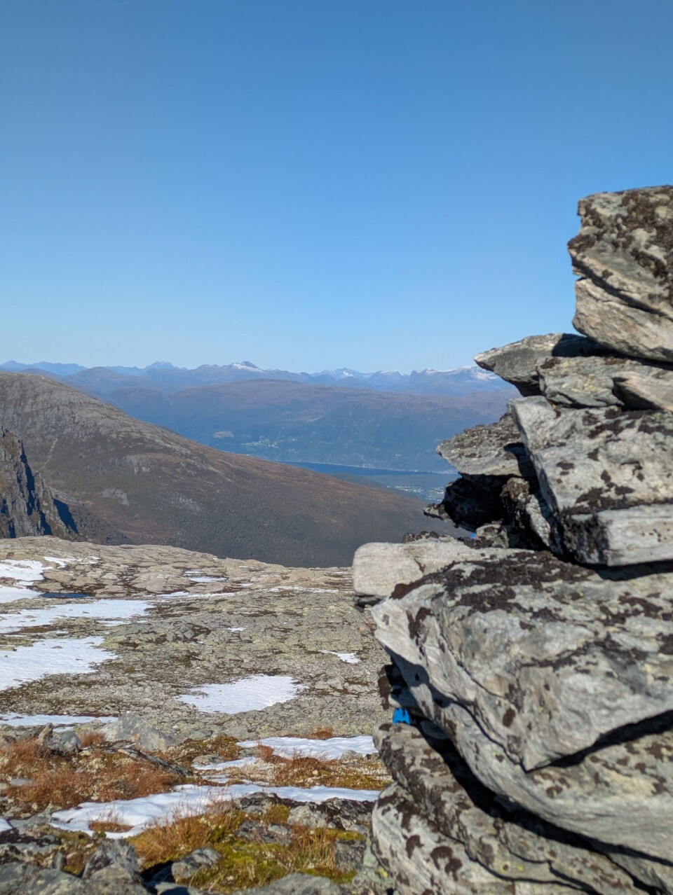 Vidstøylsegga, 1245 moh. Foto: Marie Gjengedal.