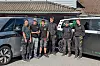Lærlingar hos Tømrar EN Myklebust AS og Byggmester Seime AS: F.v.: Oda Haugen Solbakk, Davis Skjerdal, Max Julian Kollbotn, Håvar Hetle, Espen Nes, Elena Sæthre.