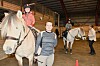 Stallklubb Norsk fjordhestgard. Tuva Hatlestad (7) og Karoline Kjøsnes.